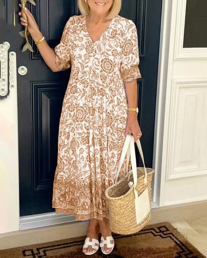 Grace | Graceful V-Neck Floral