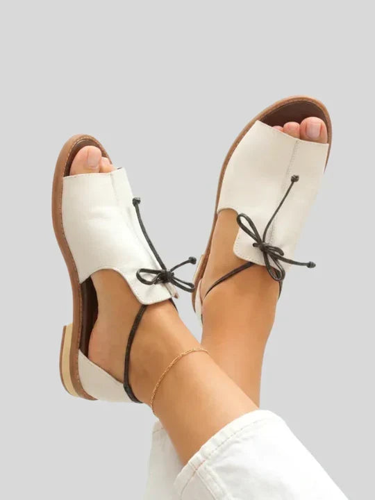 Elowen™ – Strap-Style Leather Sandals
