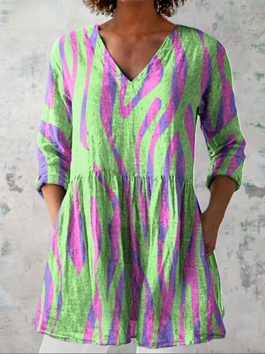 Lynette | Elegant Long Blouse