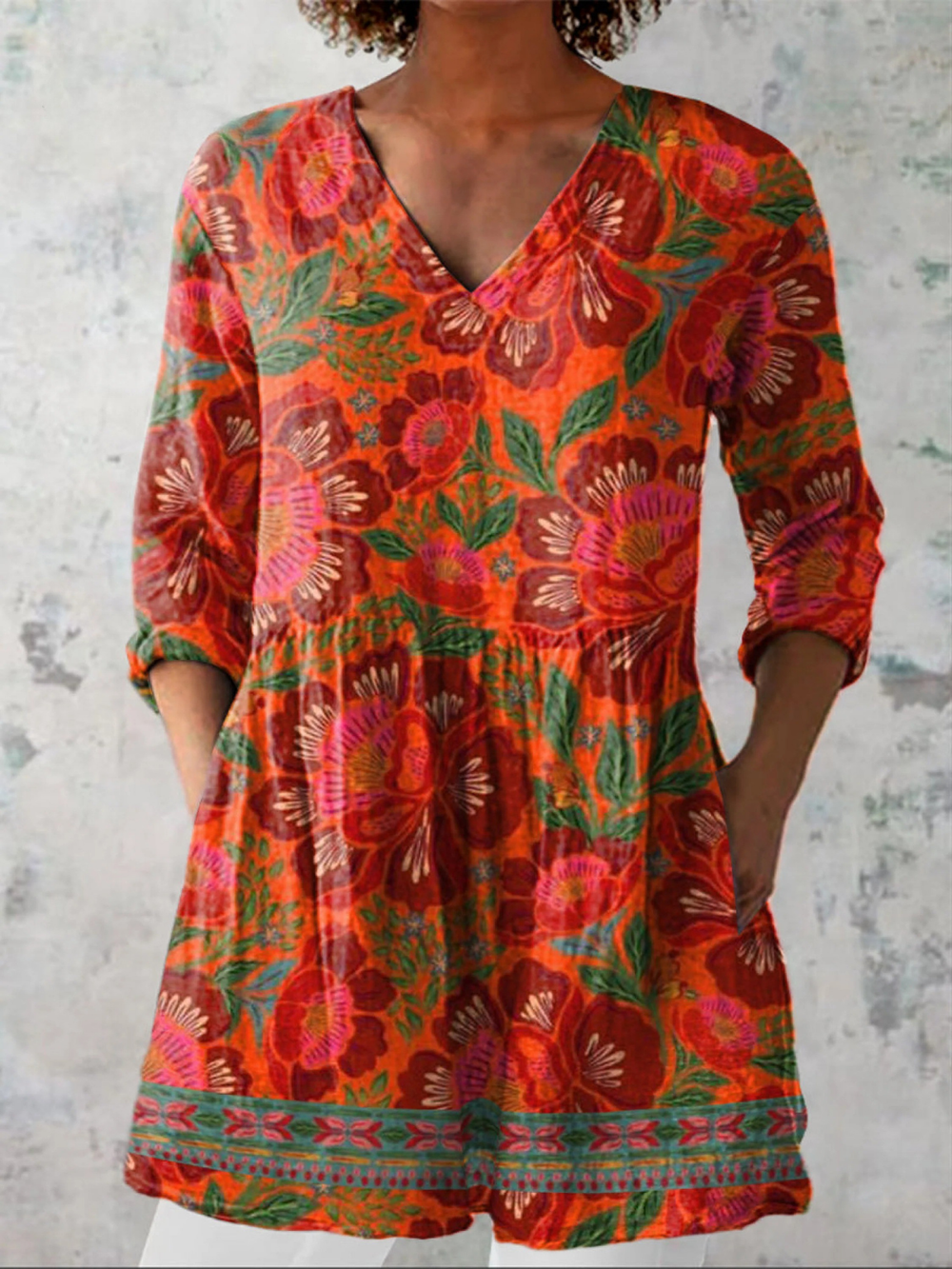 Heather | Relaxed Longline Blouse