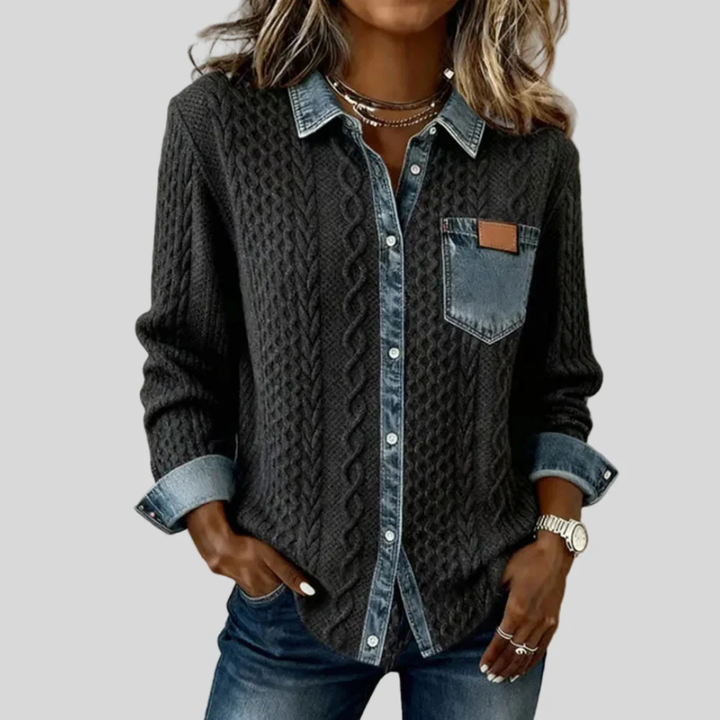 Robyn | Patchwork Shirt