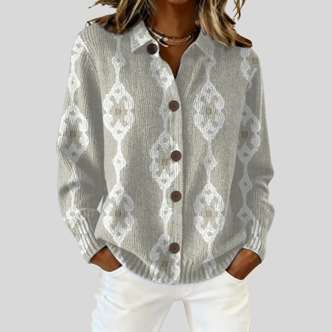 Janice | Art Print Cardigan