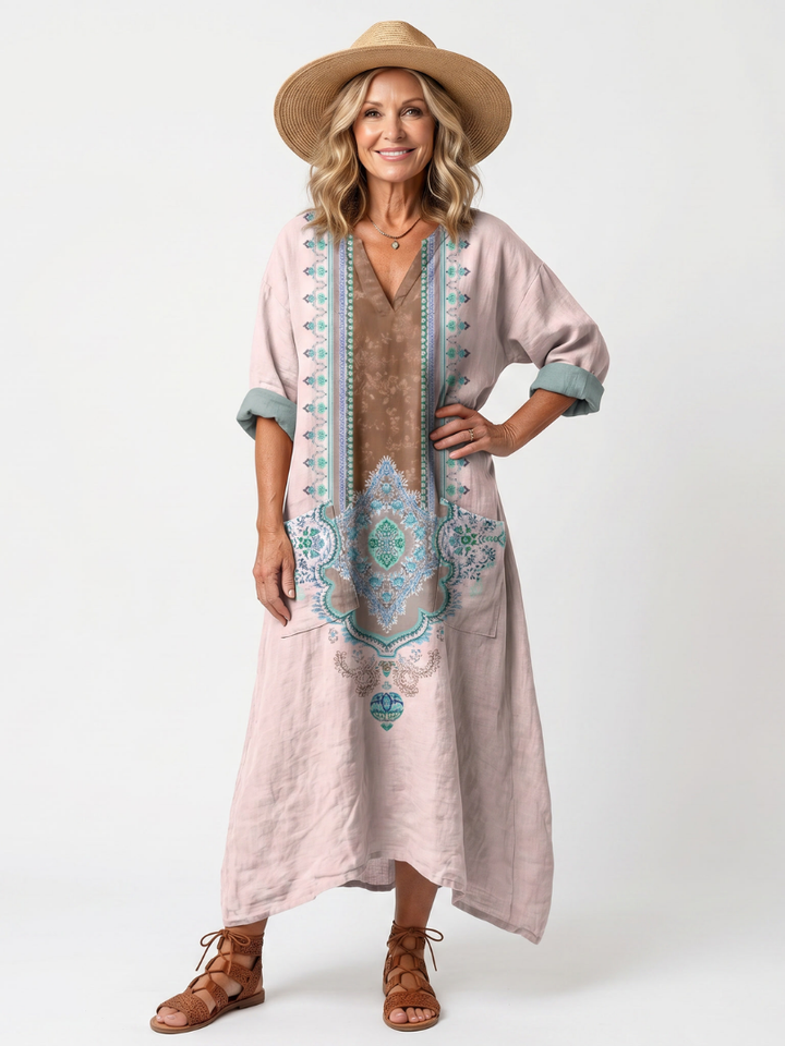 Eliza | Flowing Midi Dress