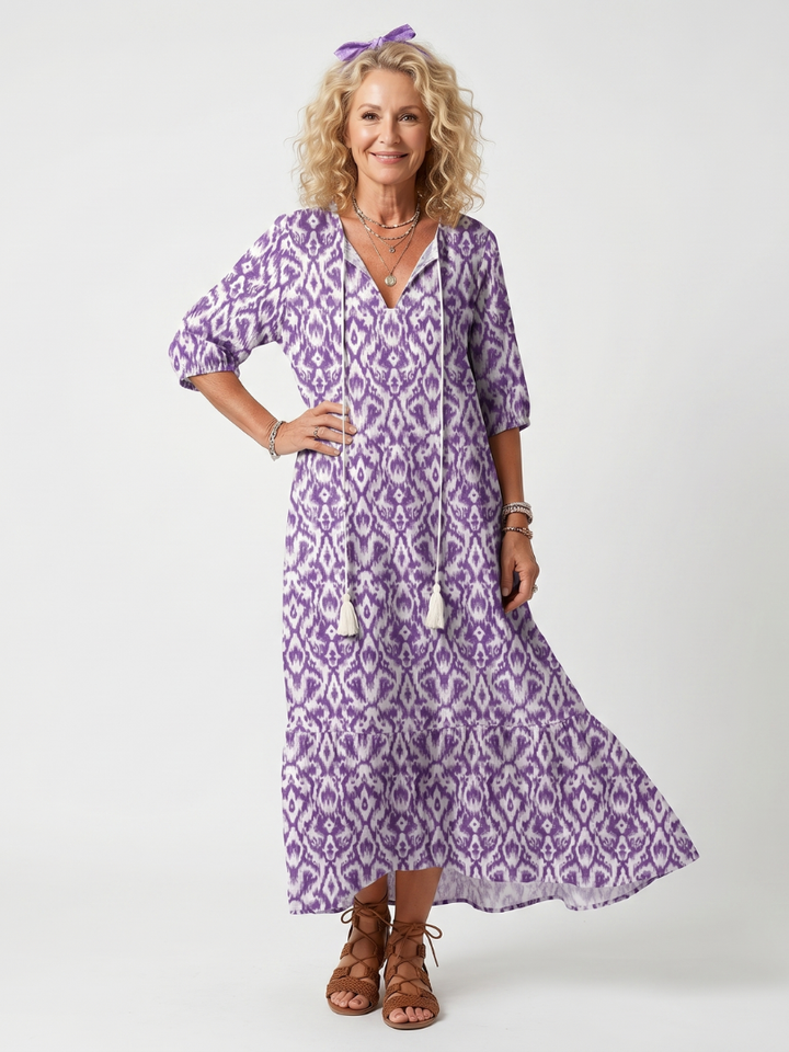 Lillian | Floral Midi Dress