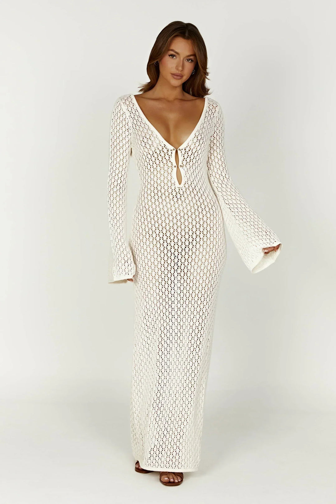 Tanya | Flared Flowing Maxi Dress