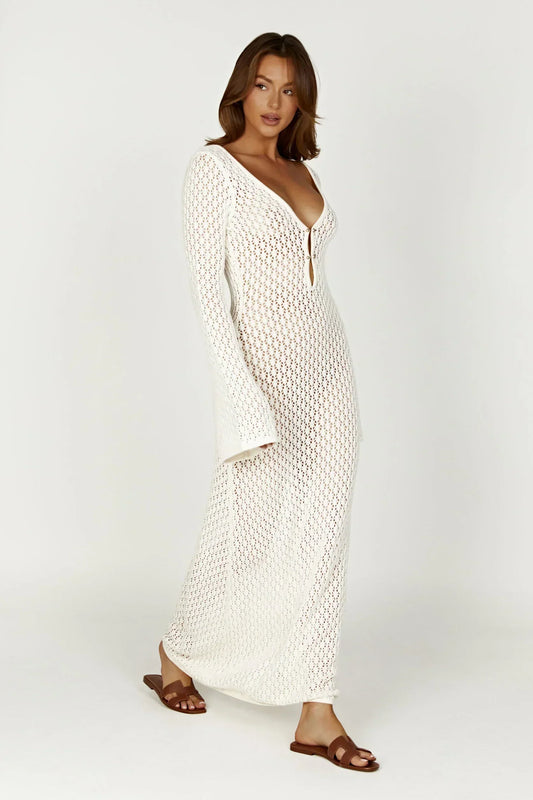 Tanya | Flared Flowing Maxi Dress