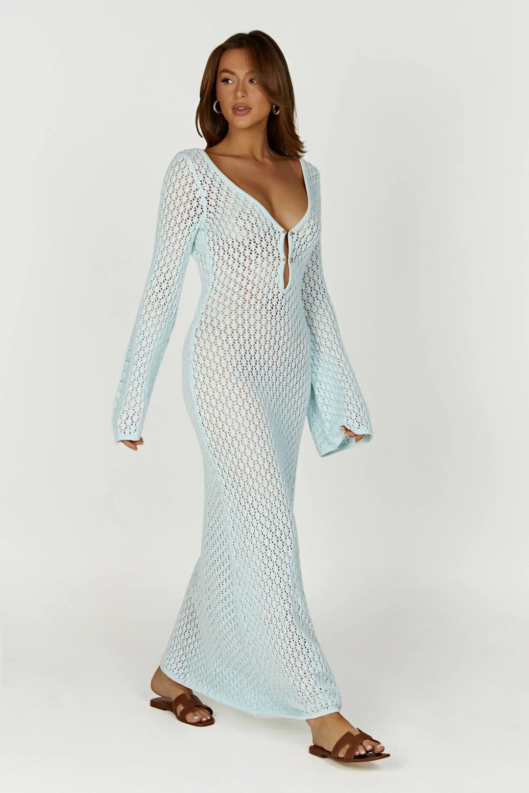 Tanya | Flared Flowing Maxi Dress