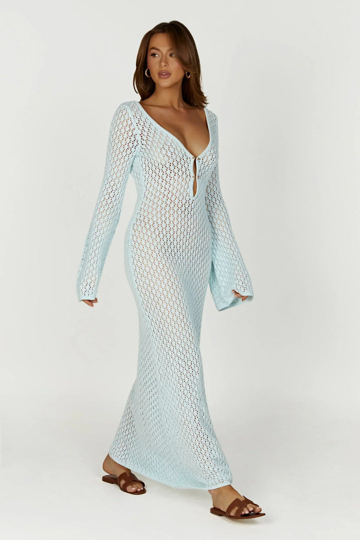 Tanya | Flared Flowing Maxi Dress