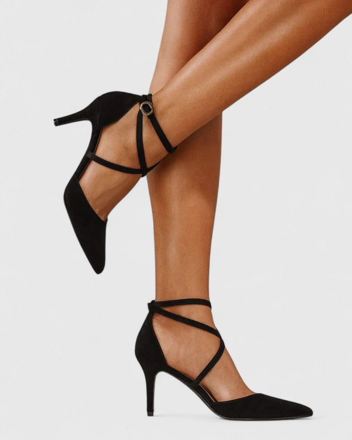 Florence | Modern Ankle-Strap Heels