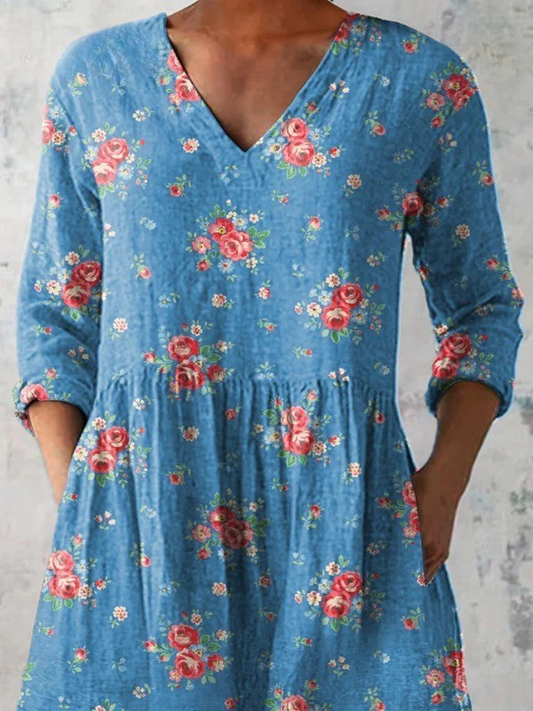 Lynette | Statement V-Neck Blouse