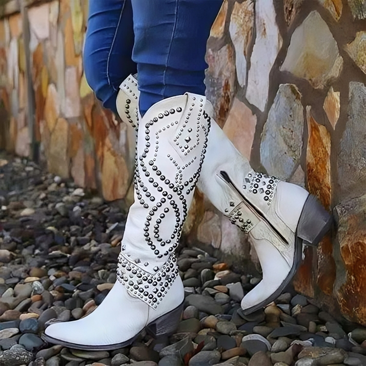 Aveline™ – Knee-High Block Heel Boots