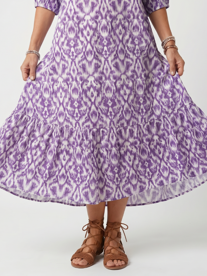 Lillian | Floral Midi Dress