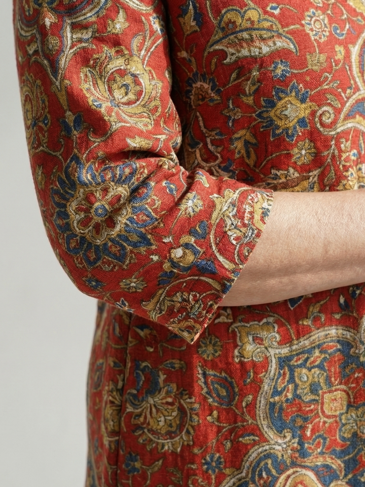 Bianca | Easy Patchwork Midi Dress