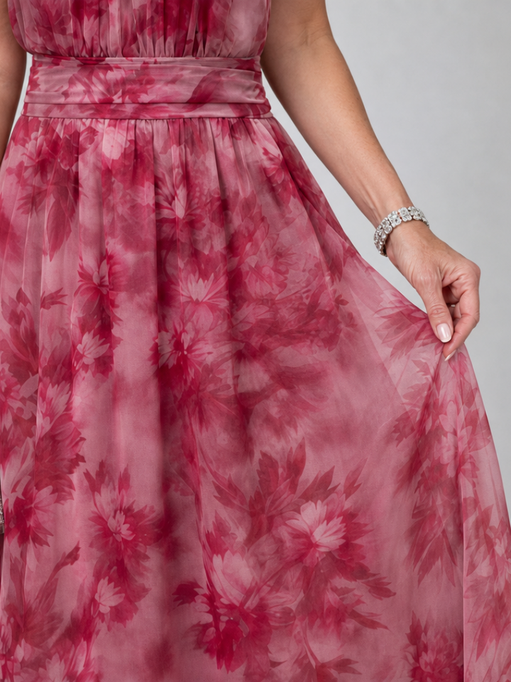 Camille | Soft Halter Midi Dress
