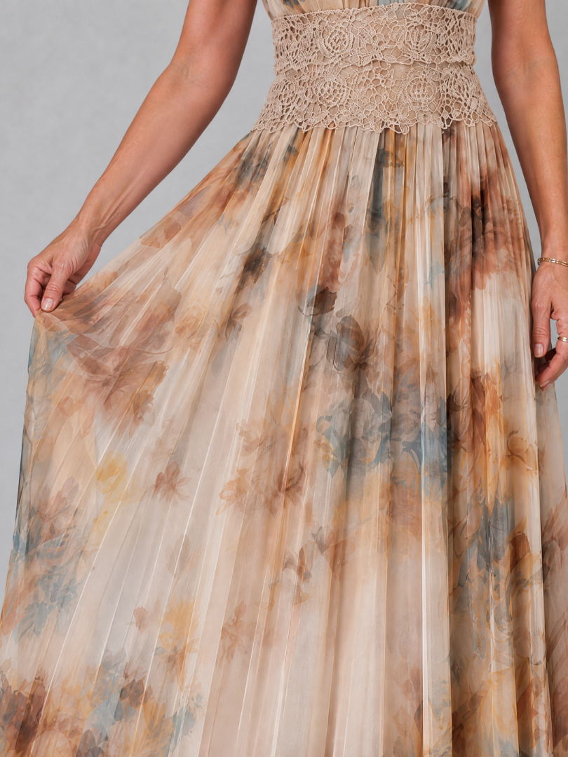 Arabella | Decorative-Waist Maxi Dress