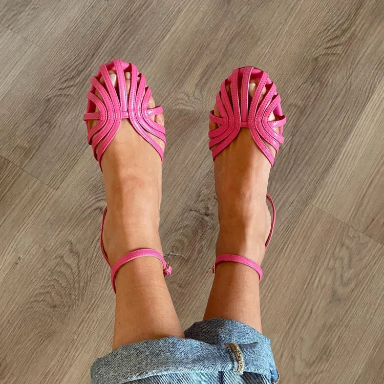 Phoebe | Golden Jewel Sandals