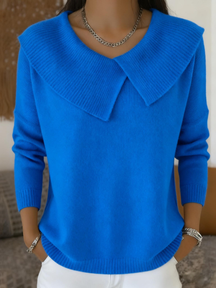 Imogen™ | Warm Sweater with Soft Collar