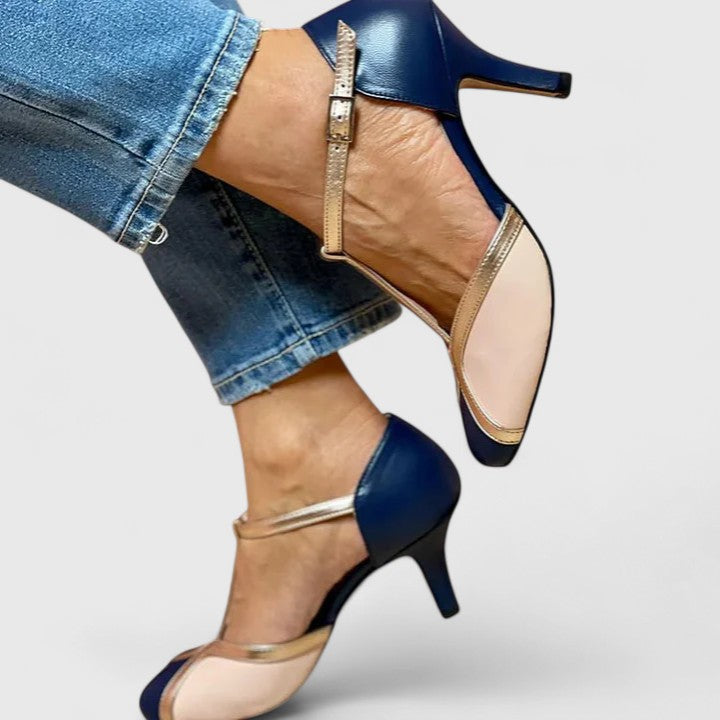 Eloise | Classic T-Strap Heels