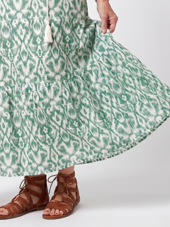 Cecilia | V-Neck Midi Dress