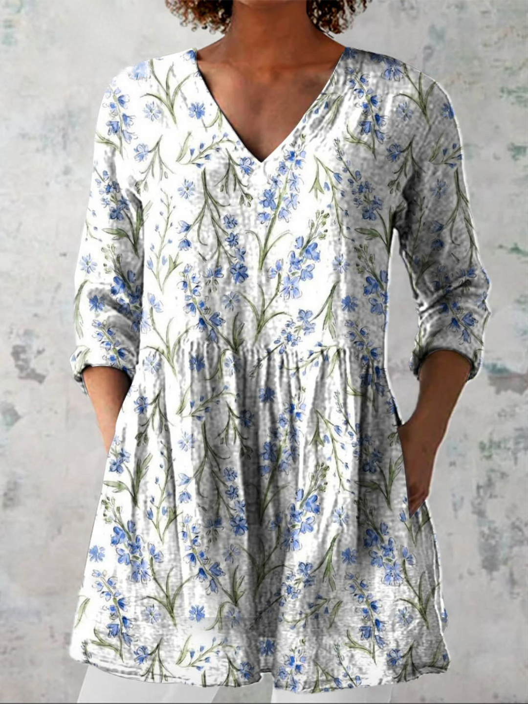 Cheryl | Relaxed Longline Blouse