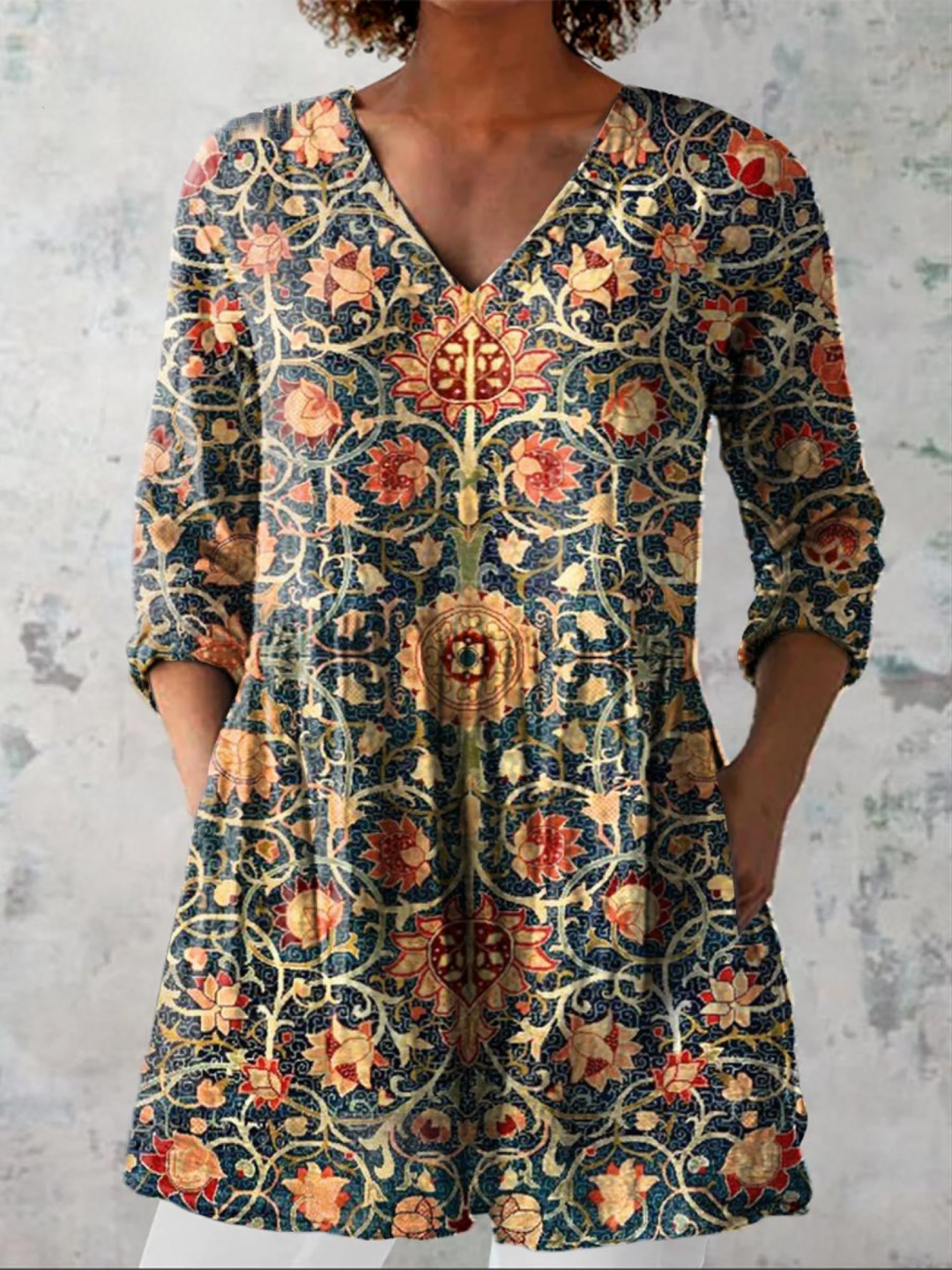Teresa | Relaxed Longline Blouse