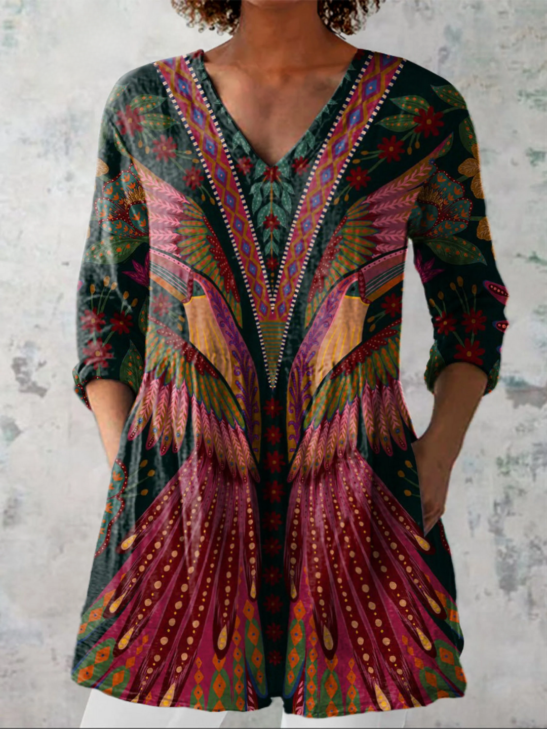 Robyn | Relaxed Longline Blouse