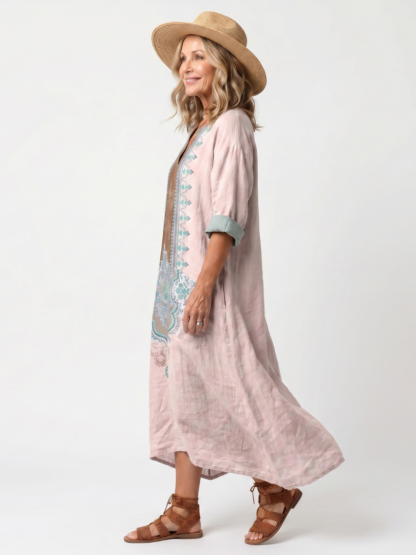 Eliza | Flowing Midi Dress