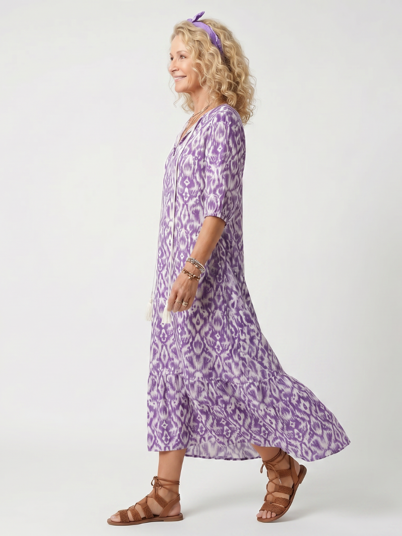 Lillian | Floral Midi Dress