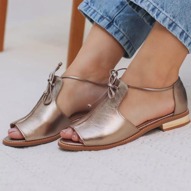 Elowen™ – Strap-Style Leather Sandals
