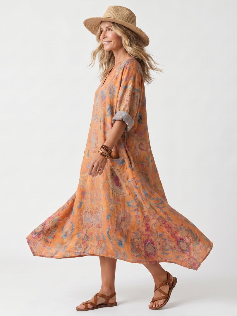 Courtney | Relaxed Midi Dress