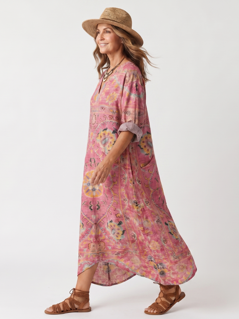 Mabel | Relaxed Midi Dress