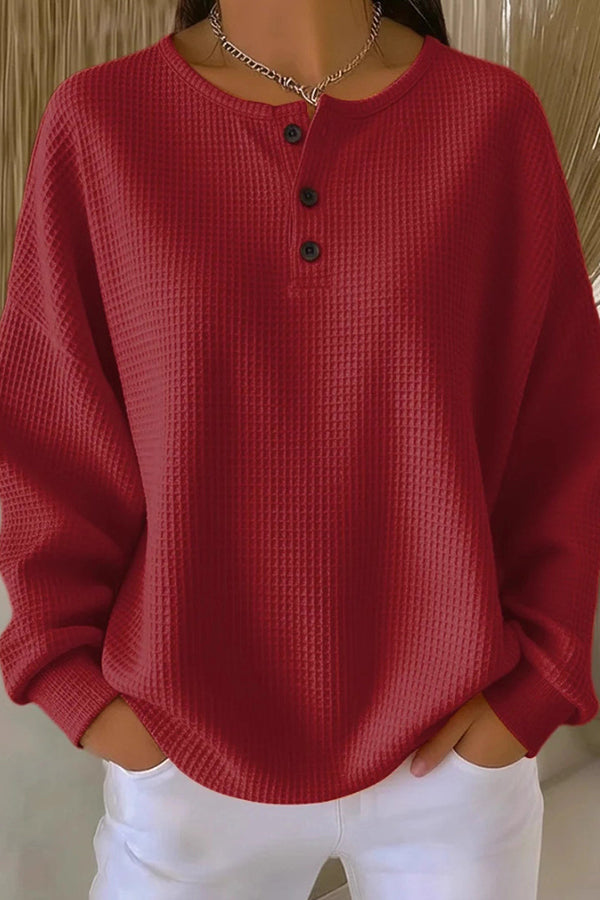 Eliza™ | Relaxed Button Blouse