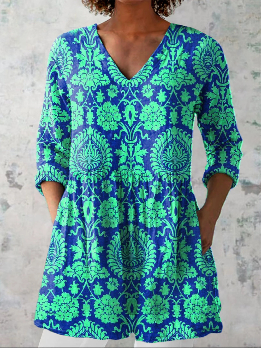Patricia | Relaxed Longline Blouse