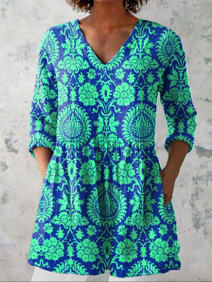 Patricia | Relaxed Longline Blouse