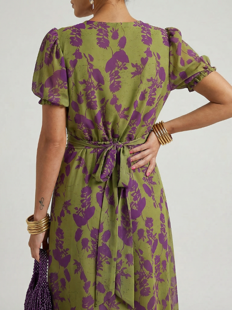 Eliza | Relaxed Wrap Midi Dress