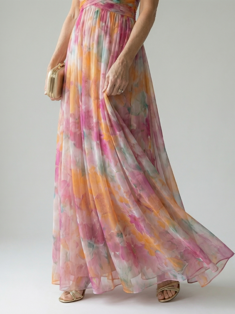 Margot | Soft Wrap Maxi Dress