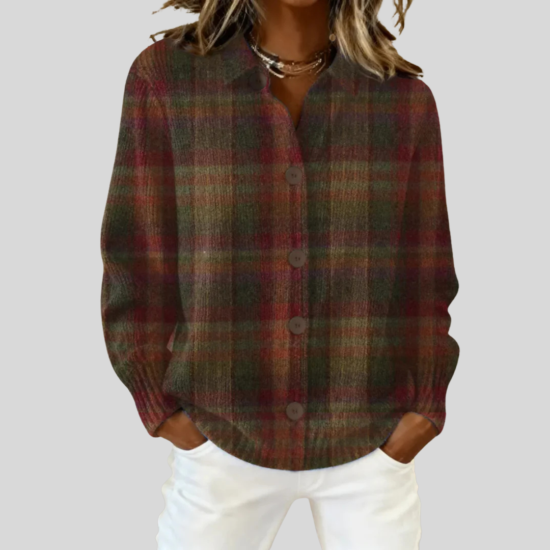 Fiona | Plaid Revival Cardigan