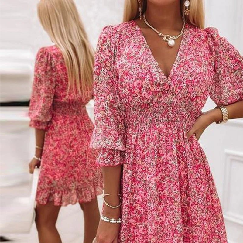 Josephine | Elegant Floral Dress