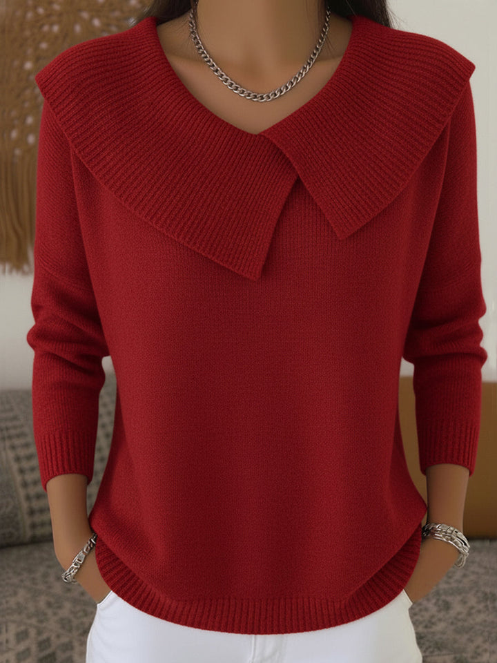 Imogen™ | Warm Sweater with Soft Collar