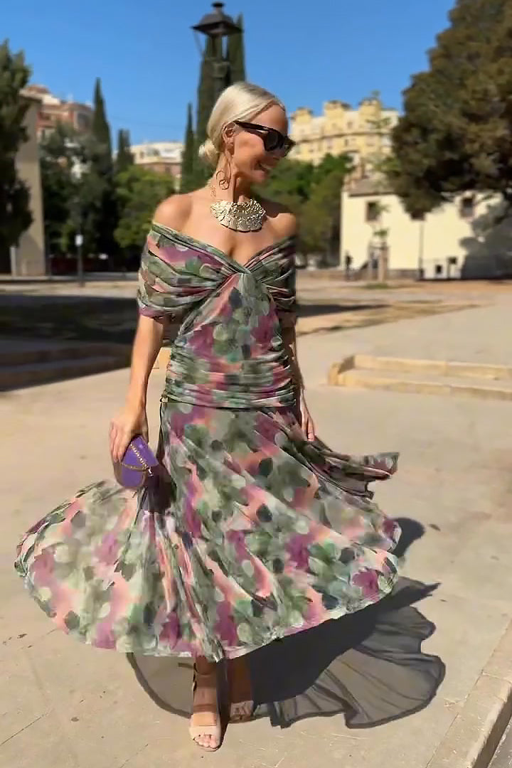 Josephine | Romantic Floral Maxi Dress