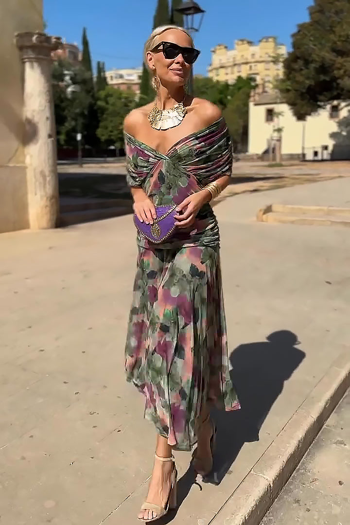 Josephine | Romantic Floral Maxi Dress