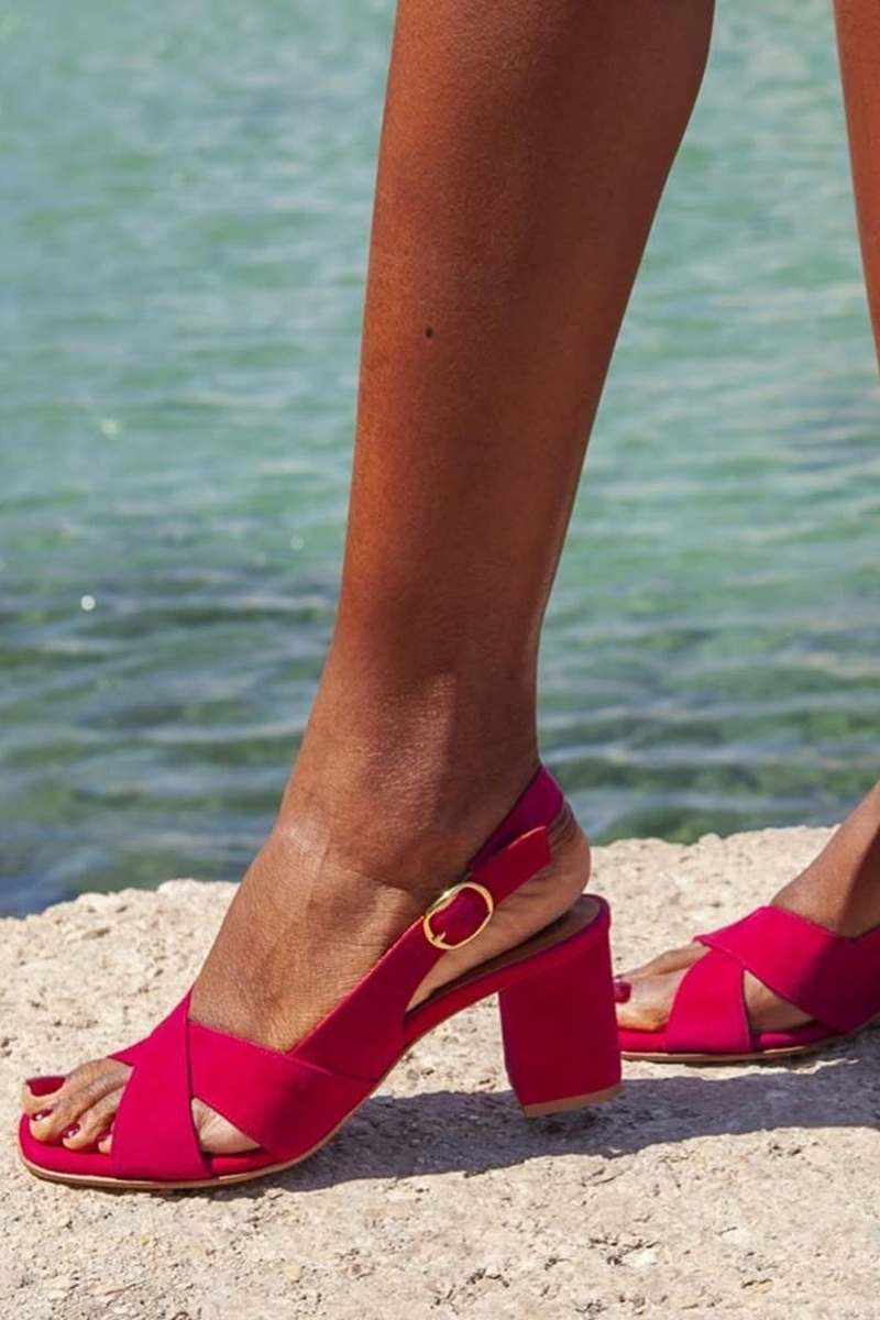 Lucy | Coastal Blue Sandals
