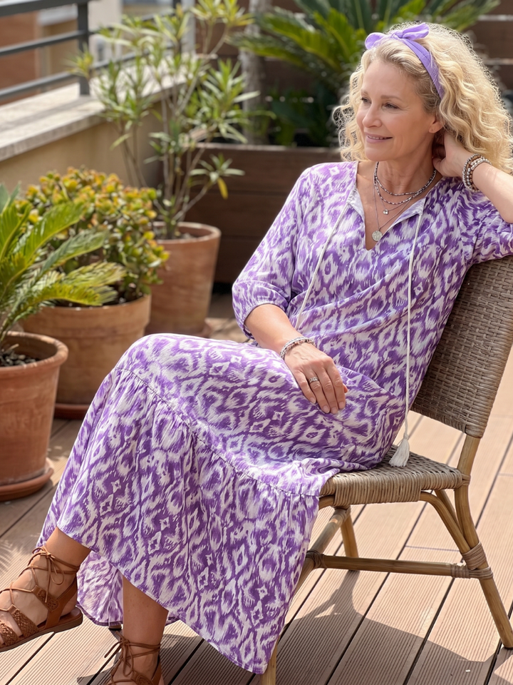Lillian | Floral Midi Dress