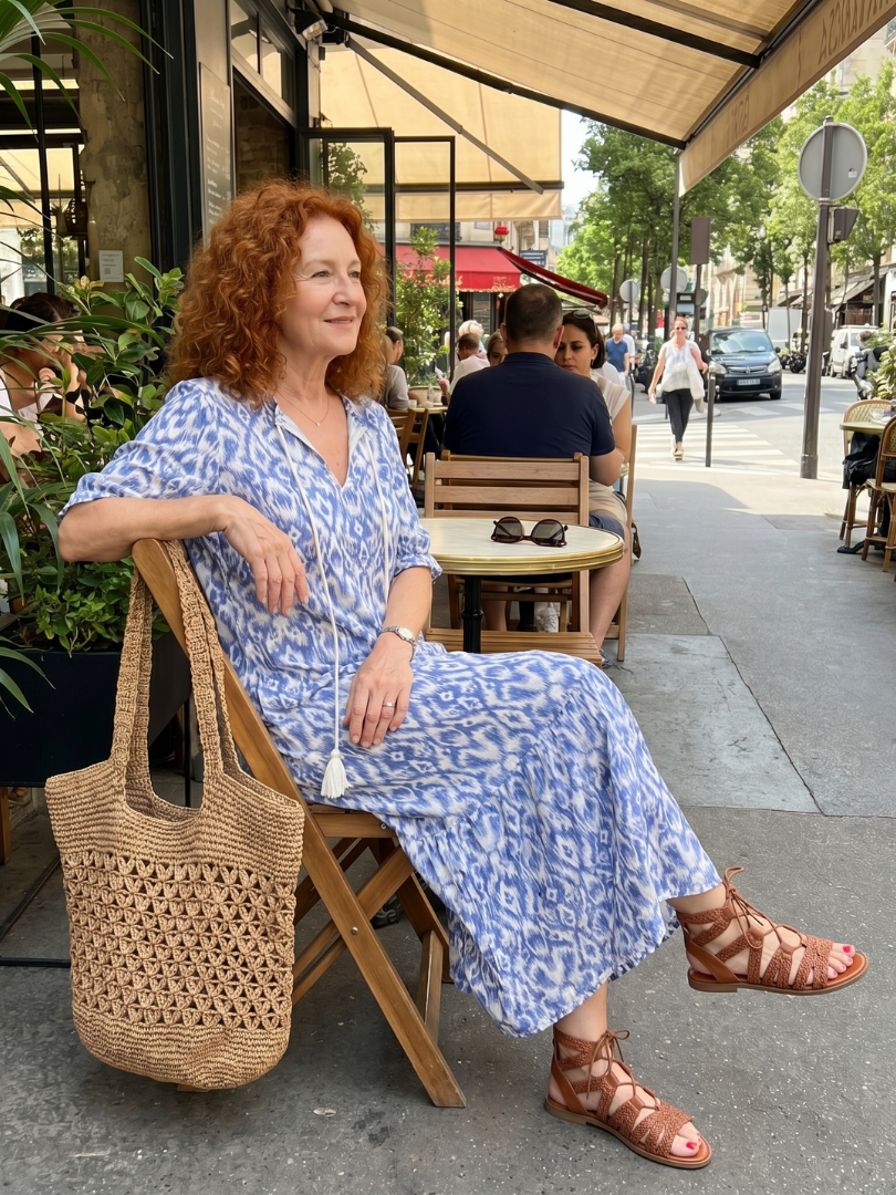 Sylvia | Elegant Midi Dress