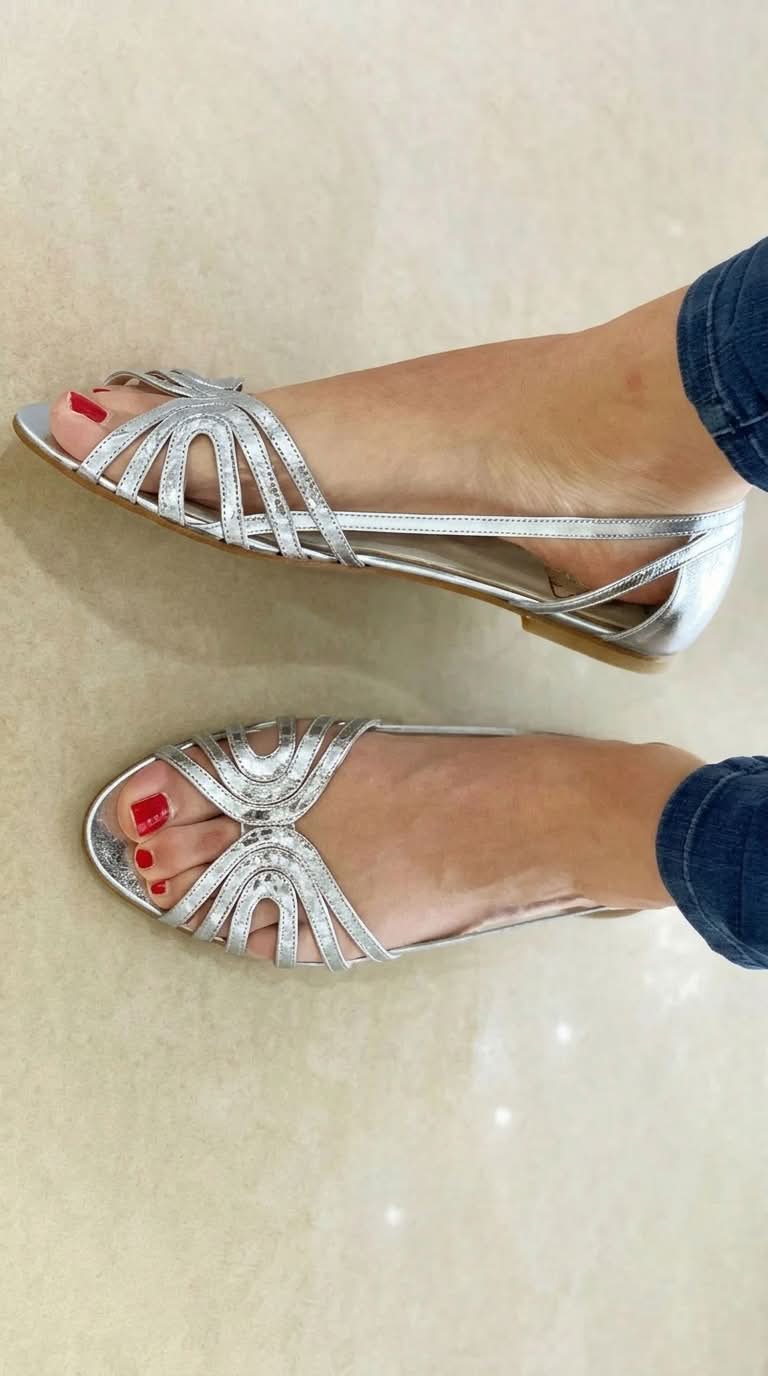 Chloe | Golden Light Sandals