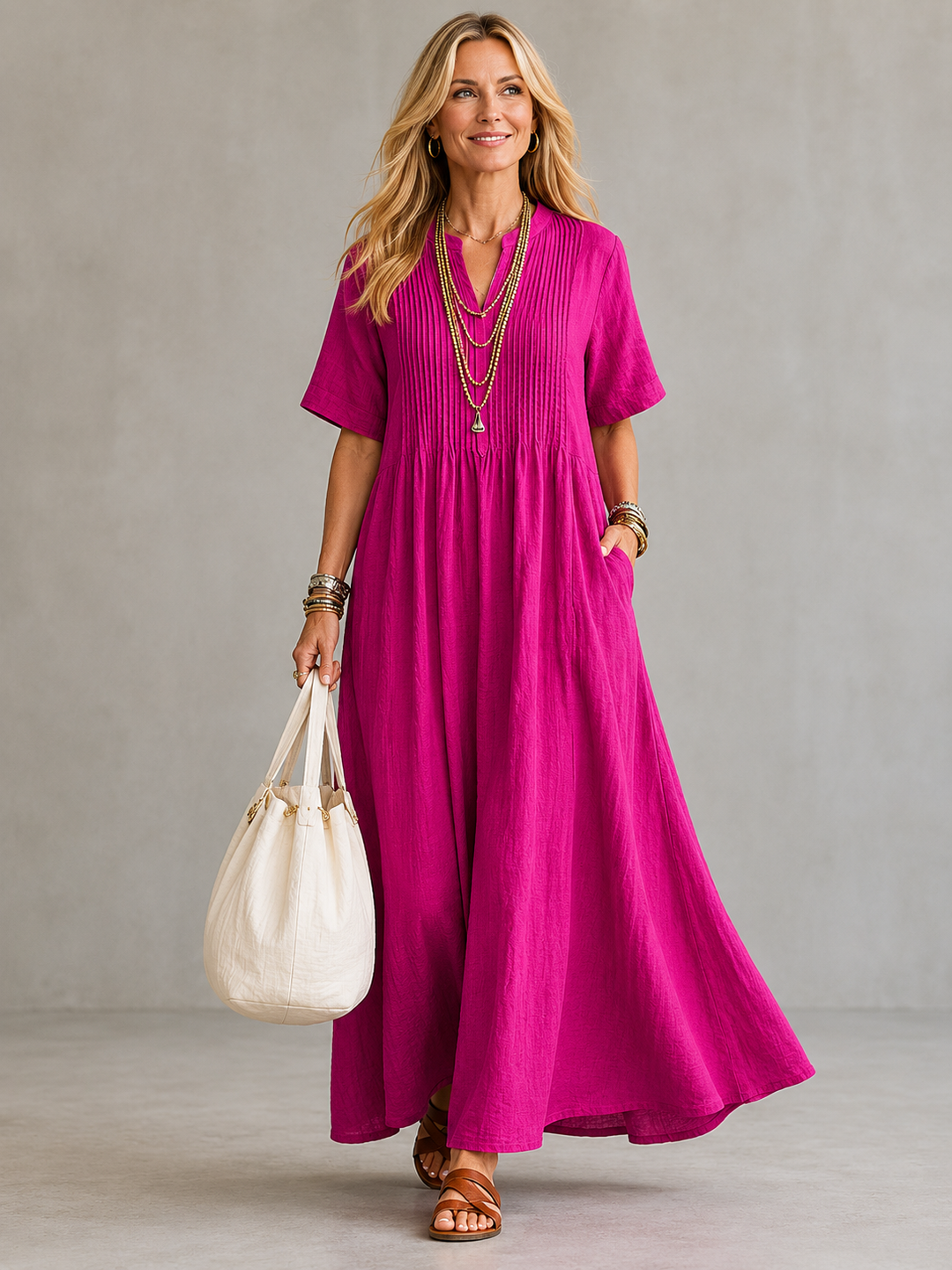 Matilda | Pleated Dress