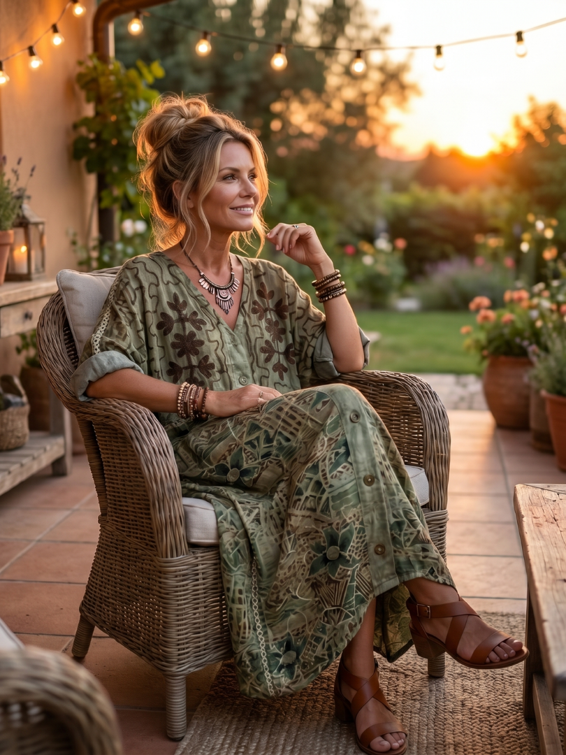 Danica | Relaxed Midi Dress