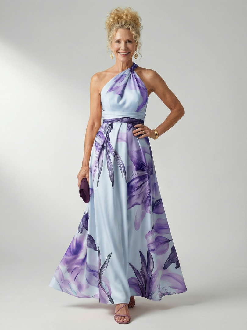 Helena | Flowing Floral Maxi Dress