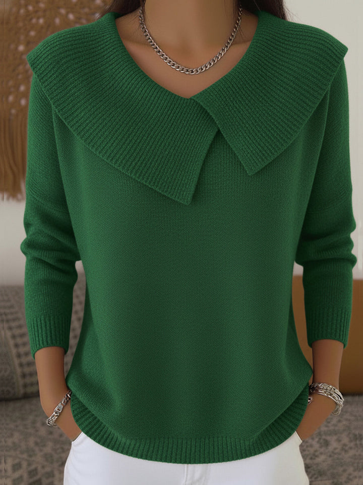 Imogen™ | Warm Sweater with Soft Collar