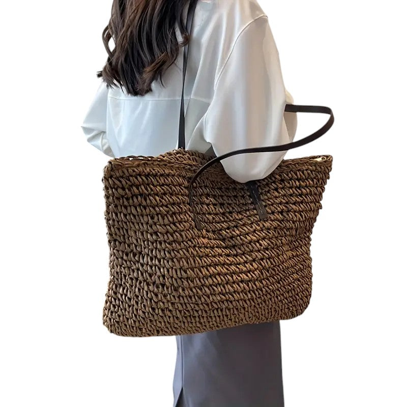 Colleen | Woven Tote Bag